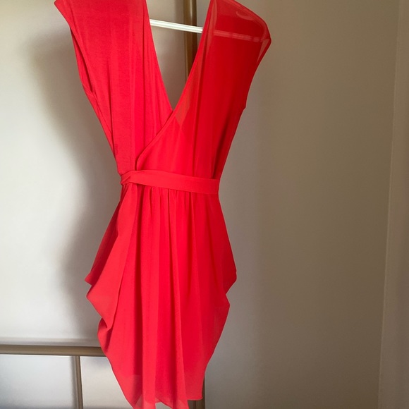 Bebe Faux Wrap Dress - Picture 5 of 9